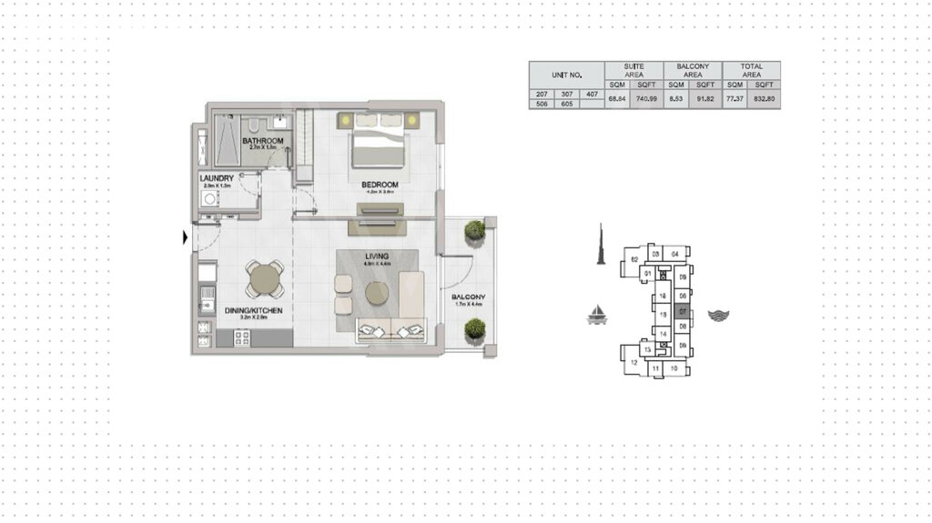 Apartamentos a la venta - Comprar para 694.400 $ — imagen 1