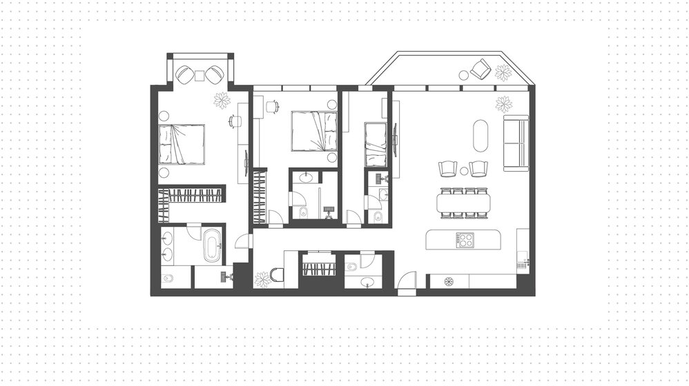 Compre una propiedad - 2 habitaciones - EAU — imagen 17