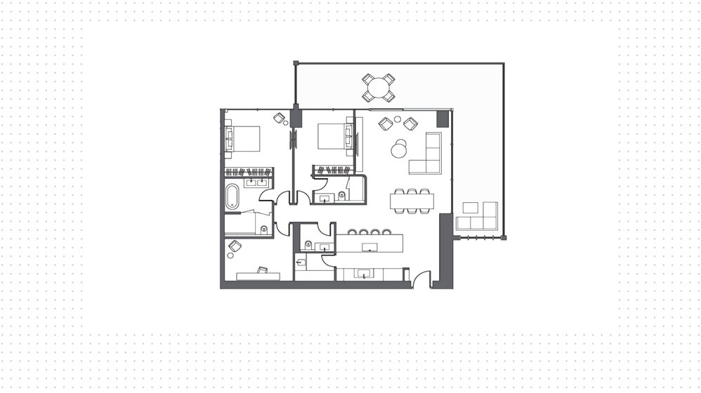 Compre 945 apartamentos  - 2 habitaciones - EAU — imagen 13