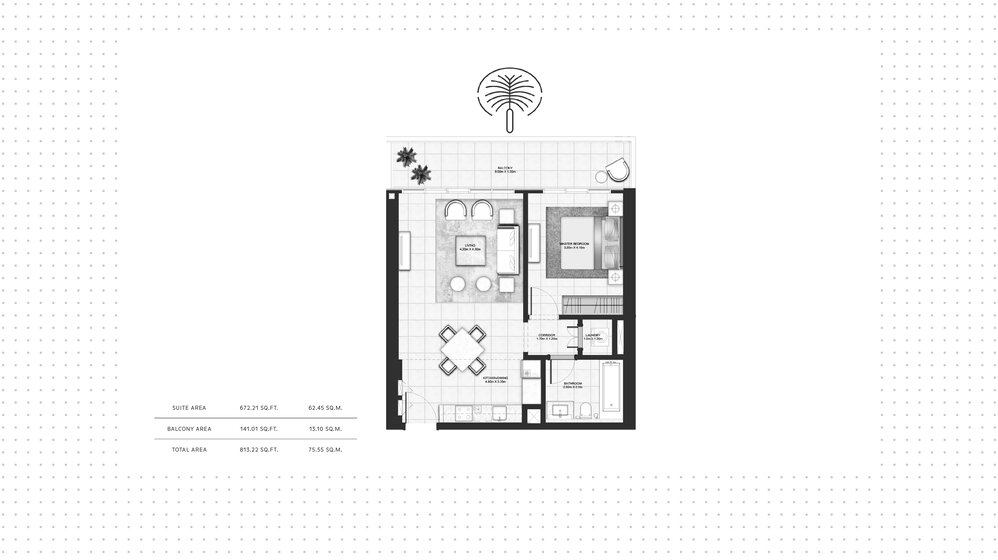 Immobilie kaufen - 1 Zimmer - Emaar Beachfront, VAE – Bild 21