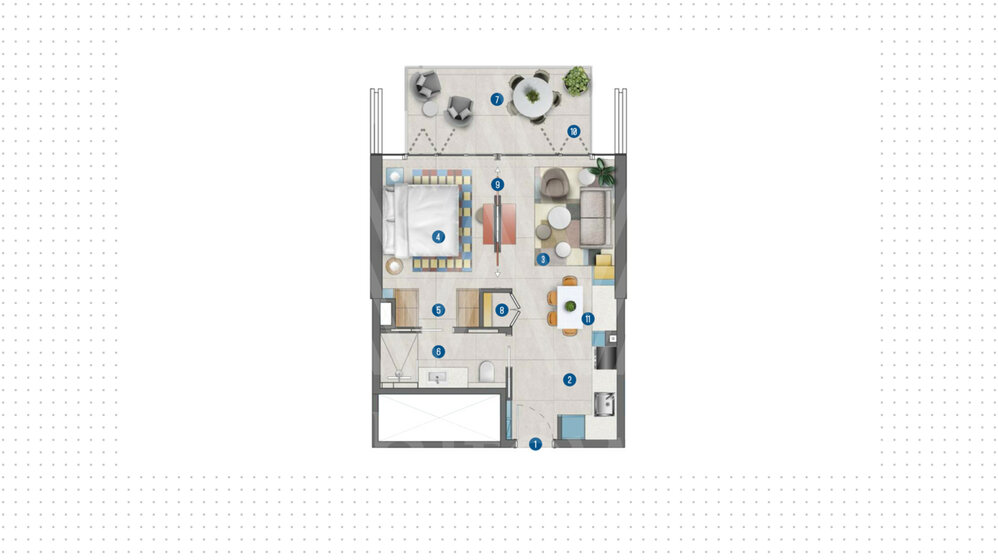 Immobilie kaufen - 1 Zimmer - VAE – Bild 25