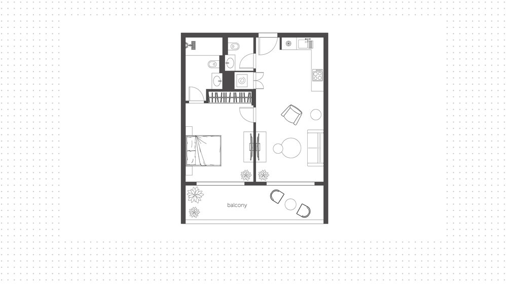 Compre 1170 apartamentos  - 1 habitación - EAU — imagen 16