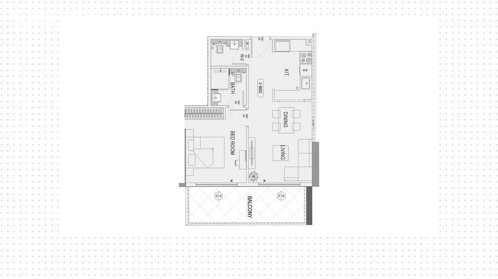 Apartments zum verkauf - Dubai - für 236.900 $ kaufen – Bild 1