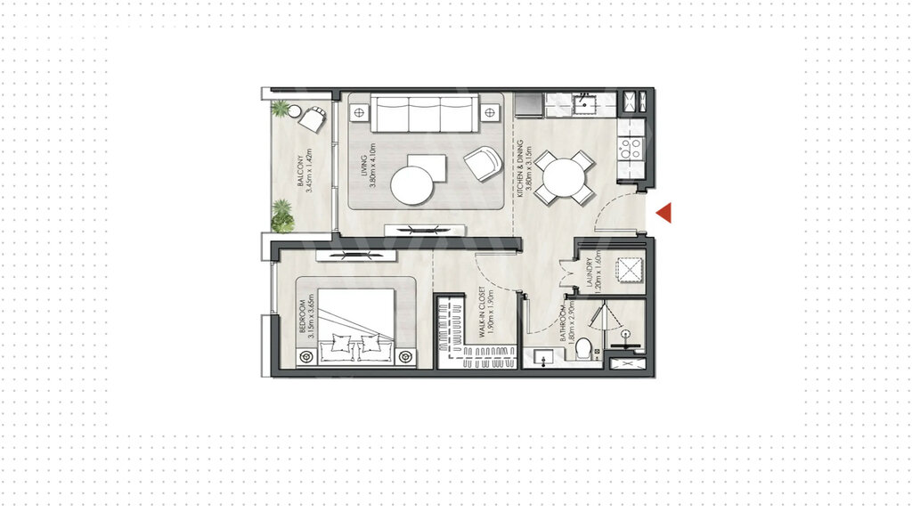 Apartamentos a la venta - Dubai - Comprar para 422.100 $ — imagen 1