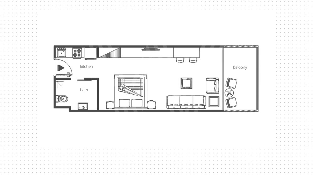 412 stüdyo daire satın al - Stüdyolar - BAE – resim 5