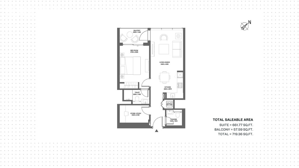 Apartments zum verkauf - Dubai - für 433.500 $ kaufen – Bild 1
