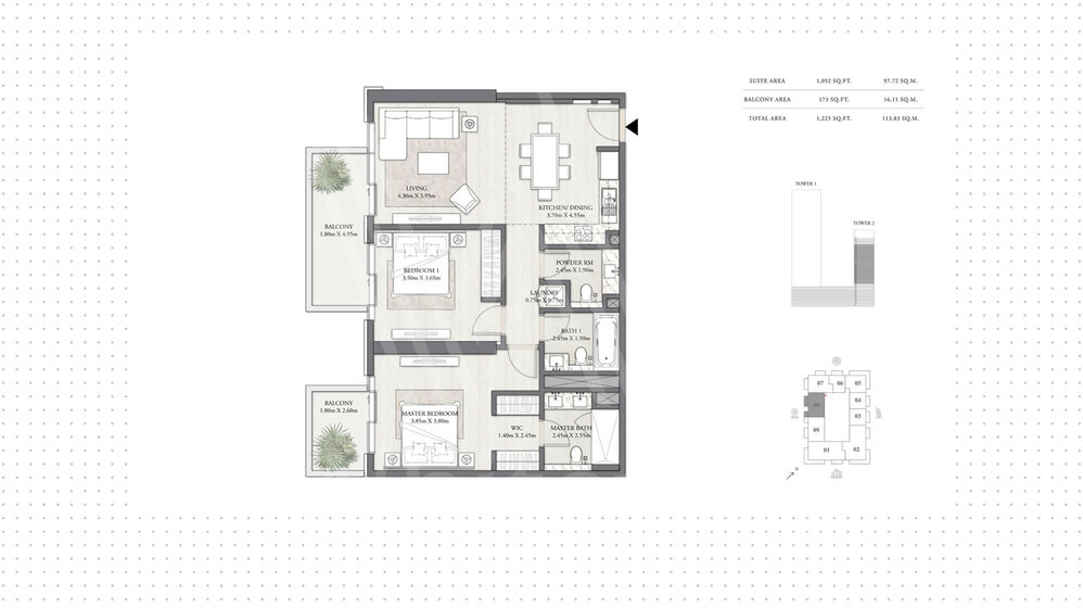 Apartamentos a la venta - Comprar para 1.661.000 $ — imagen 18