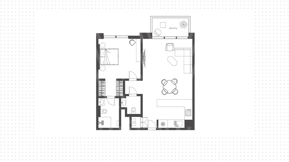 Compre 1411 apartamentos  - 1 habitación - EAU — imagen 17