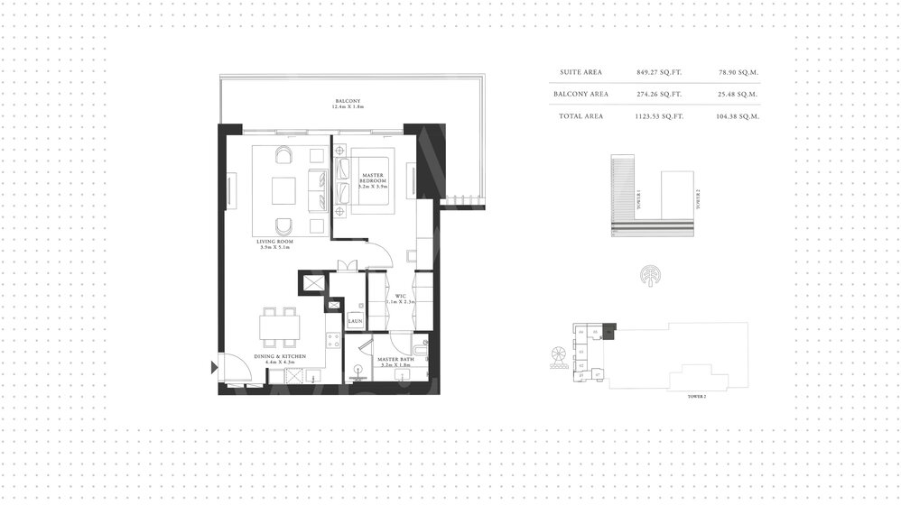 4910 stüdyo daire satın al - Dubai şehri, BAE – resim 29