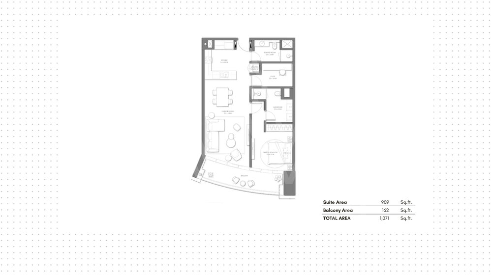 1413 stüdyo daire satın al - 1 odalı - BAE – resim 9