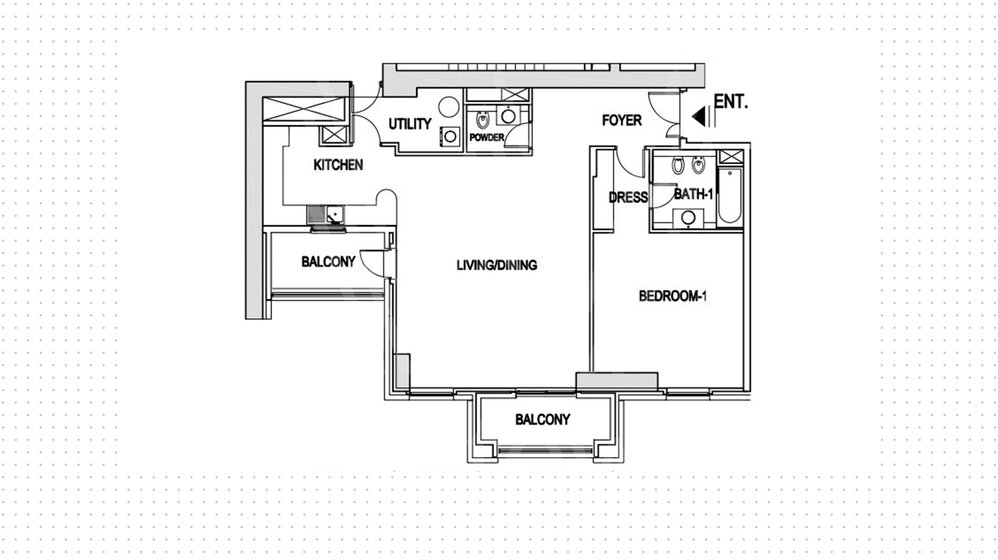 Immobilie kaufen - 1 Zimmer - JBR, VAE – Bild 17