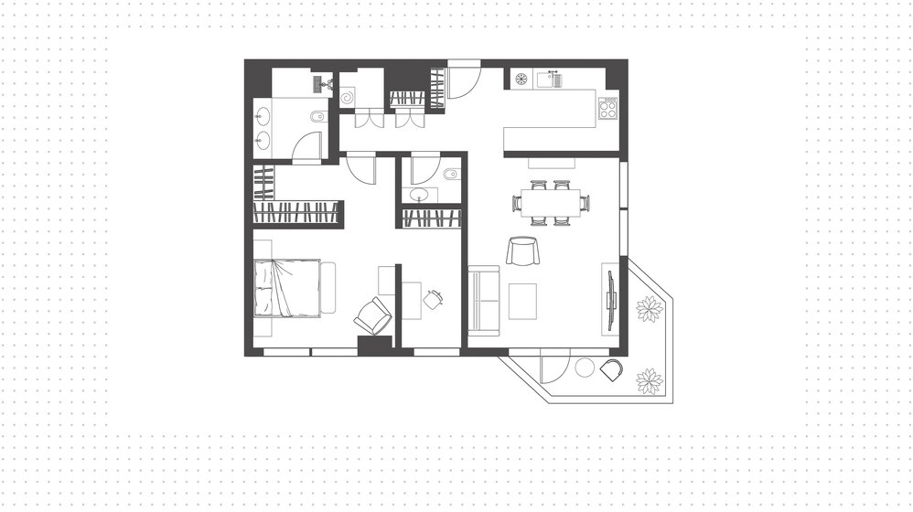 Compre 1170 apartamentos  - 1 habitación - EAU — imagen 15
