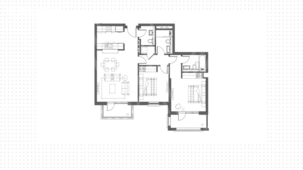 Апартаменты на продажу - Абу-Даби - Купить за 716 100 $ - изображение 1