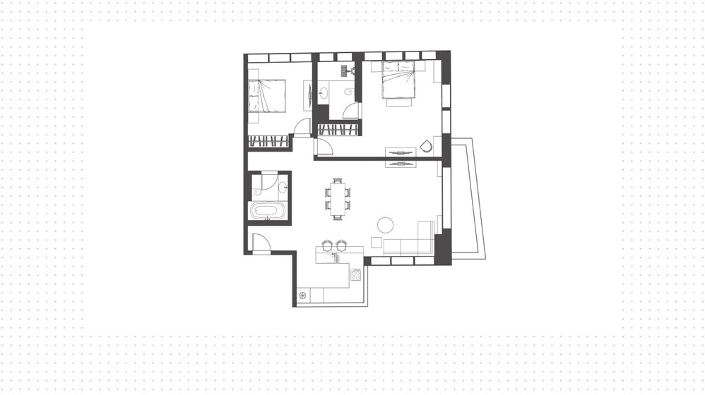 Купить недвижимость - 2 комнатные - Yas Island, ОАЭ - изображение 13