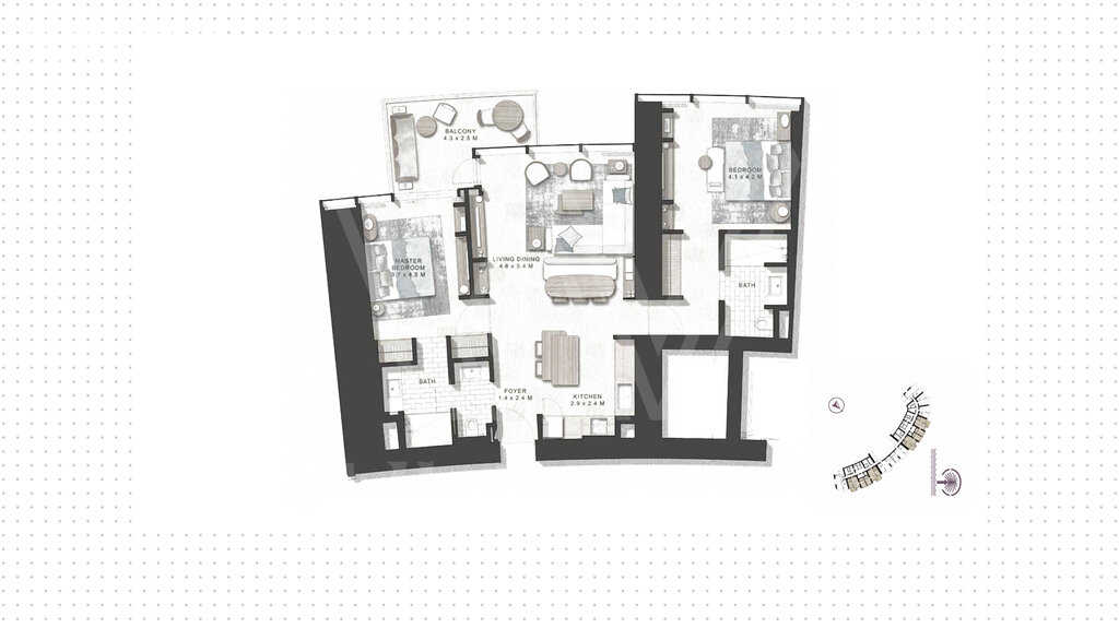 Apartments zum verkauf - für 1.061.900 $ kaufen – Bild 1