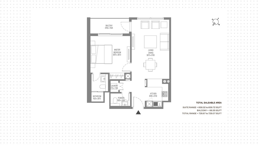 Купить недвижимость - 1 комнатные - MBR City, ОАЭ - изображение 25