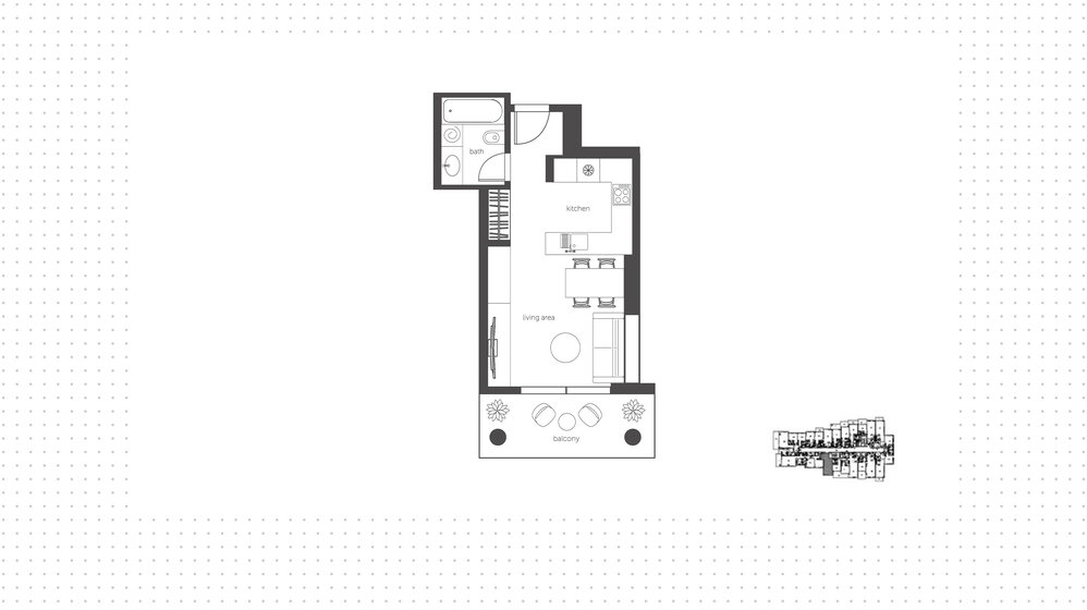 Compre 344 apartamentos  - Estudios - EAU — imagen 5