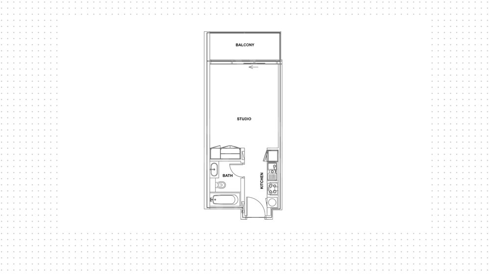 Апартаменты на продажу - город Дубай - Купить за 198 749 $ - изображение 17