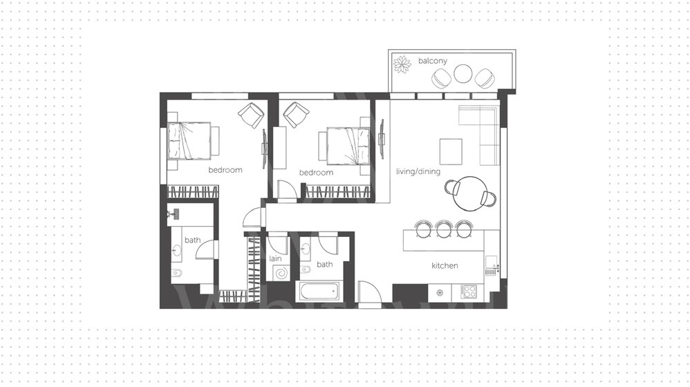 Immobilie kaufen - 2 Zimmer - Saadiyat Island, VAE – Bild 24