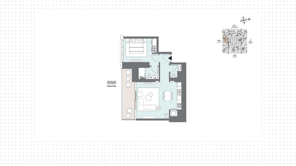 Compre una propiedad - 1 habitación - Business Bay, EAU — imagen 29