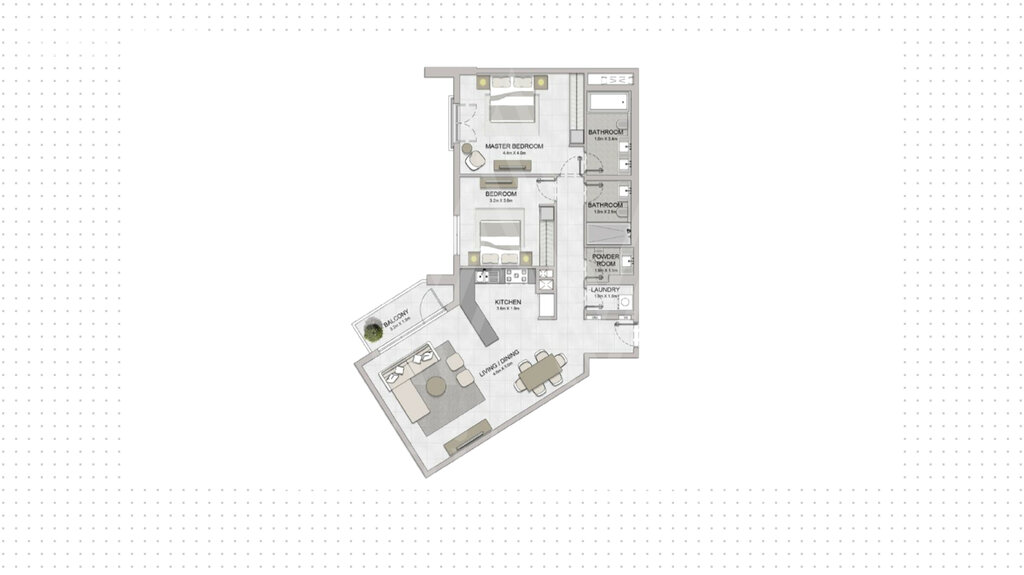 Apartamentos a la venta - Comprar para 1.170.900 $ — imagen 1