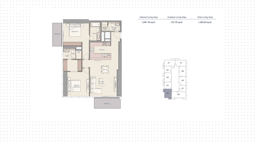 Apartamentos a la venta - Dubai - Comprar para 690.500 $ — imagen 1