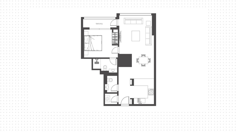 Compre una propiedad - 1 habitación - Sobha Hartland, EAU — imagen 1