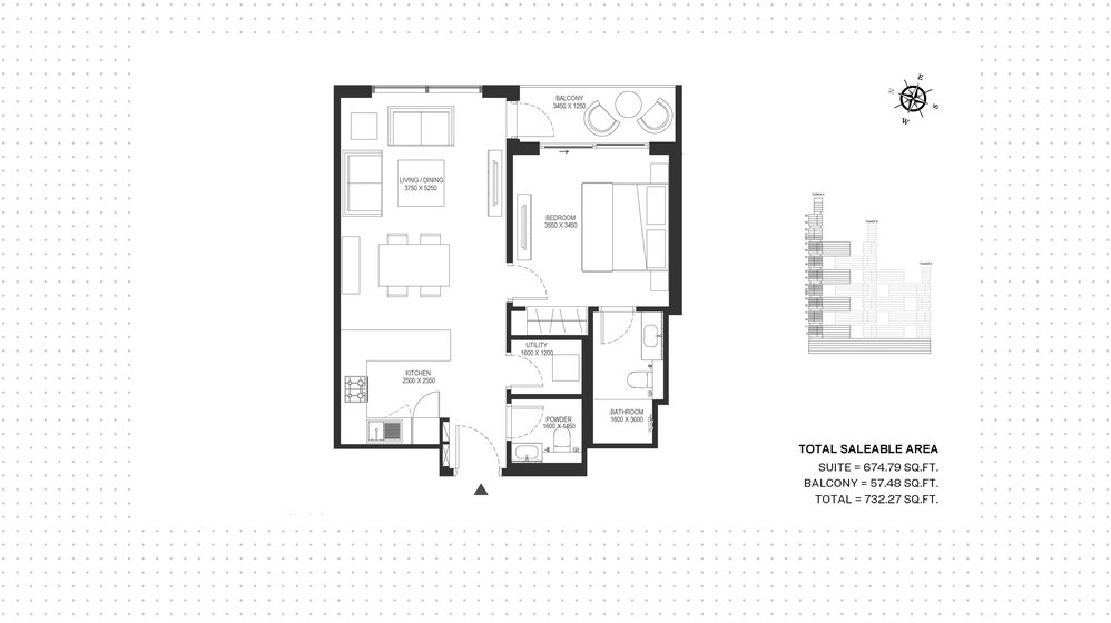 Buy 373 apartments  - MBR City, UAE - image 10