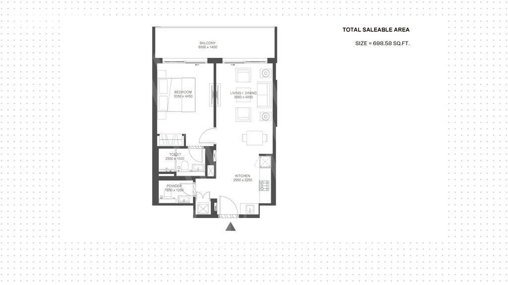 Stüdyo daireler satılık - Dubai - $390.200 fiyata satın al – resim 1