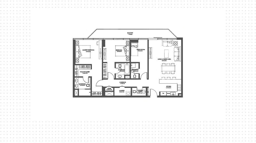 Immobilie kaufen - 2 Zimmer - Saadiyat Island, VAE – Bild 11