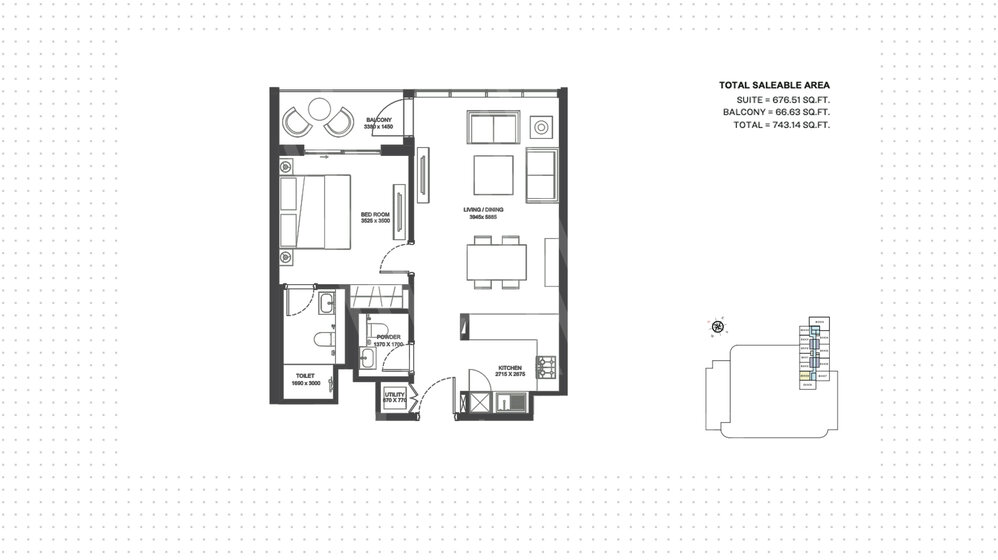 Immobilie kaufen - 1 Zimmer - VAE – Bild 5