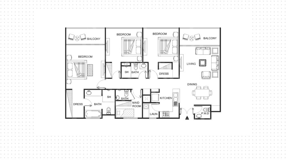 Apartamentos a la venta - Abu Dhabi - Comprar para 900.300 $ — imagen 14