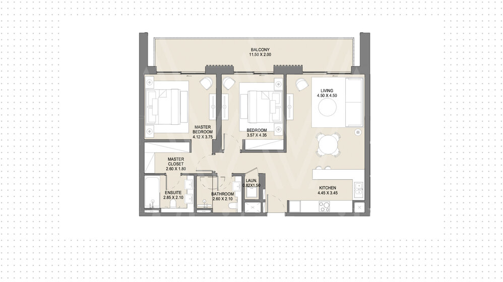 Compre una propiedad - 2 habitaciones - EAU — imagen 21