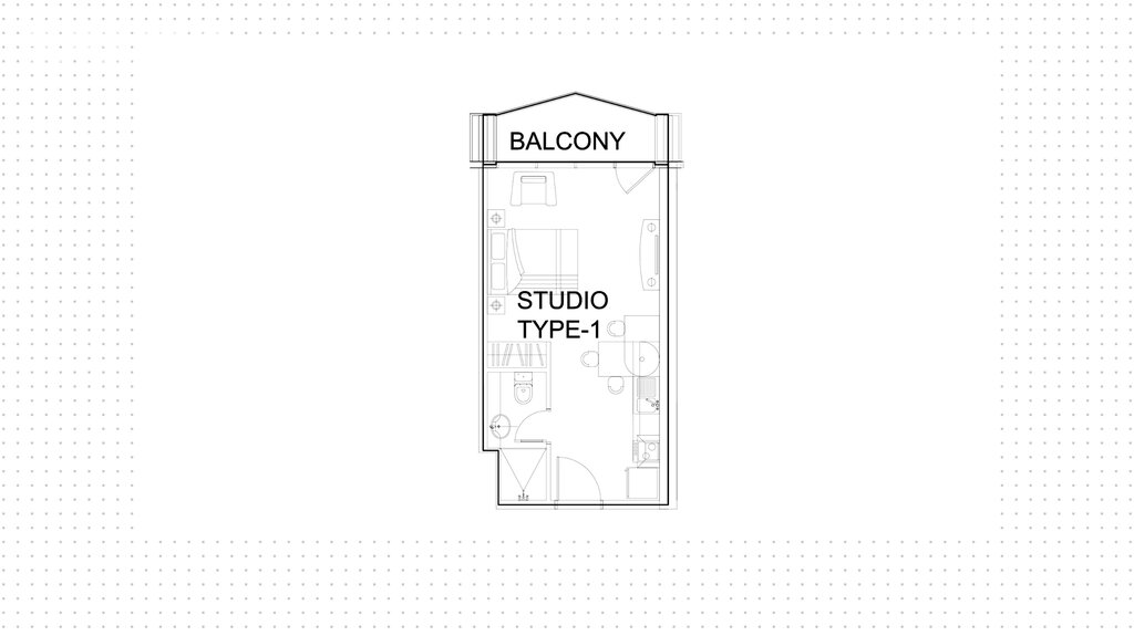 Stüdyo daireler satılık - Dubai - $177.000 fiyata satın al – resim 1