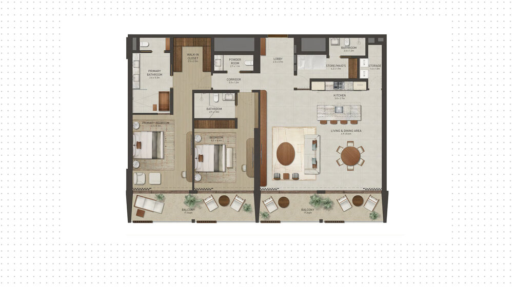 Купить недвижимость - 3 комнатные - Saadiyat Island, ОАЭ - изображение 12