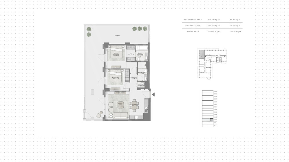 5373 stüdyo daire satın al  - BAE – resim 1