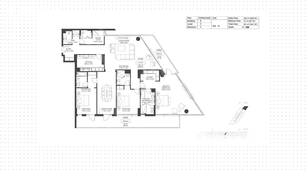 Апартаменты на продажу - Абу-Даби - Купить за 5 718 200 $ - изображение 1