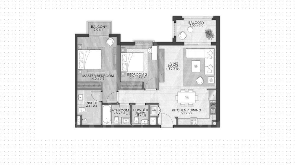 Acheter 1 appartement - Zayed City, Émirats arabes unis – image 1