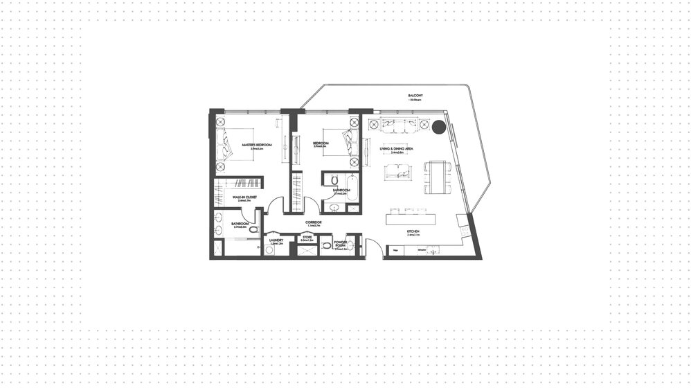 Immobilie kaufen - 2 Zimmer - Saadiyat Grove, VAE – Bild 10