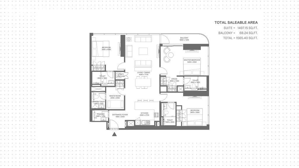 Apartamentos a la venta - Dubai - Comprar para 885.000 $ — imagen 1