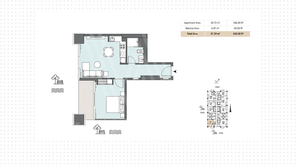 Gayrimenkul satınal - Business Bay, BAE – resim 1