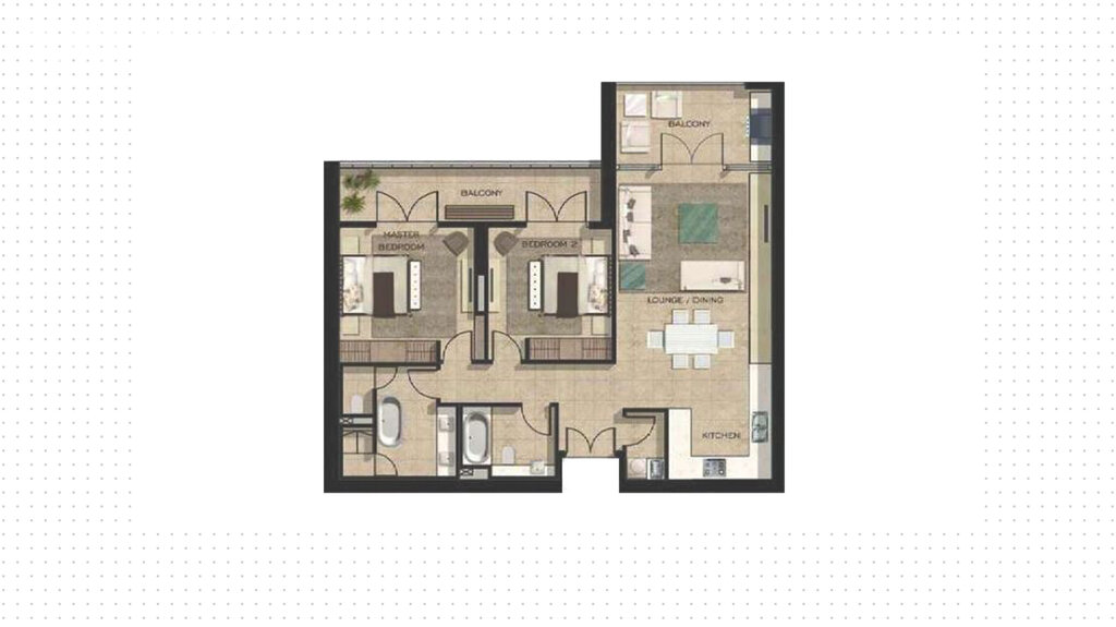 Апартаменты на продажу - Абу-Даби - Купить за 490 100 $ - изображение 1