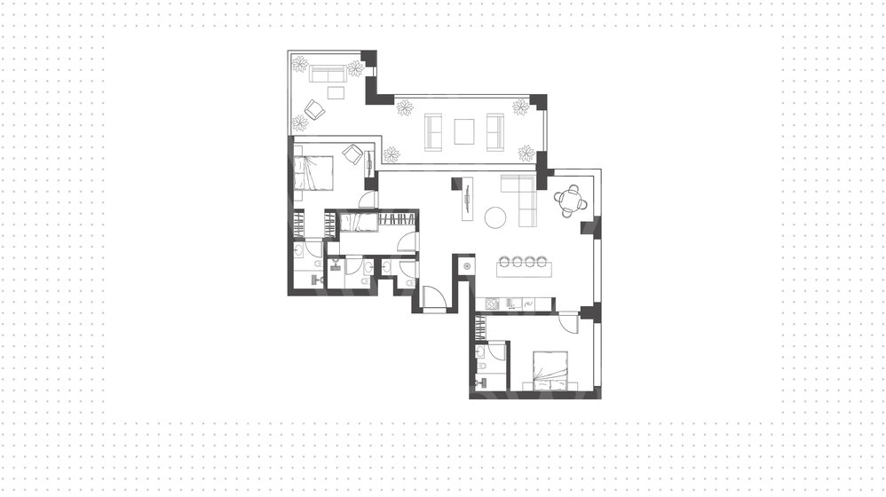 4 Wohnungen kaufen  - 2 Zimmer - Makers District, VAE – Bild 13