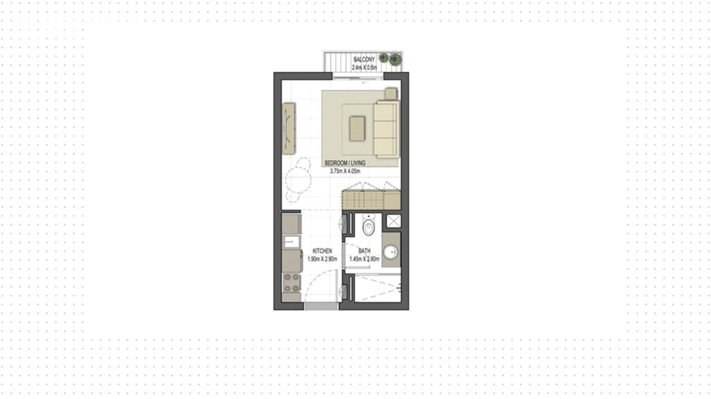 Apartamentos a la venta - Sharjah - Comprar para 122.500 $ — imagen 1