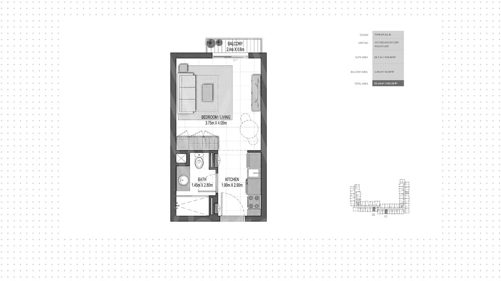 Apartamentos a la venta - Sharjah - Comprar para 122.100 $ — imagen 17