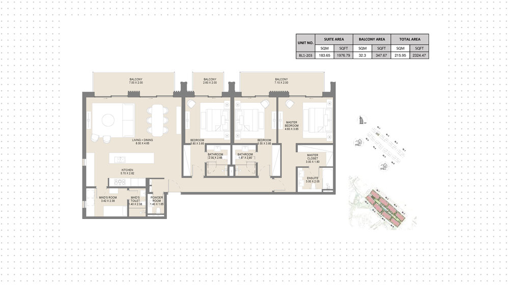 Compre una propiedad - 3 habitaciones - Madinat Jumeirah Living, EAU — imagen 1