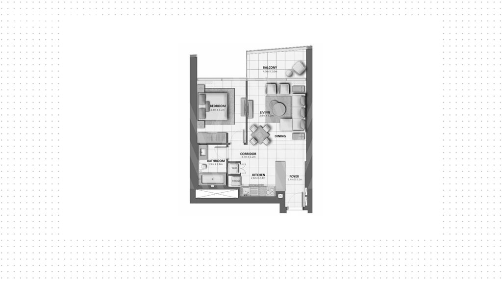 Apartamentos a la venta - Dubai - Comprar para 803.300 $ — imagen 1