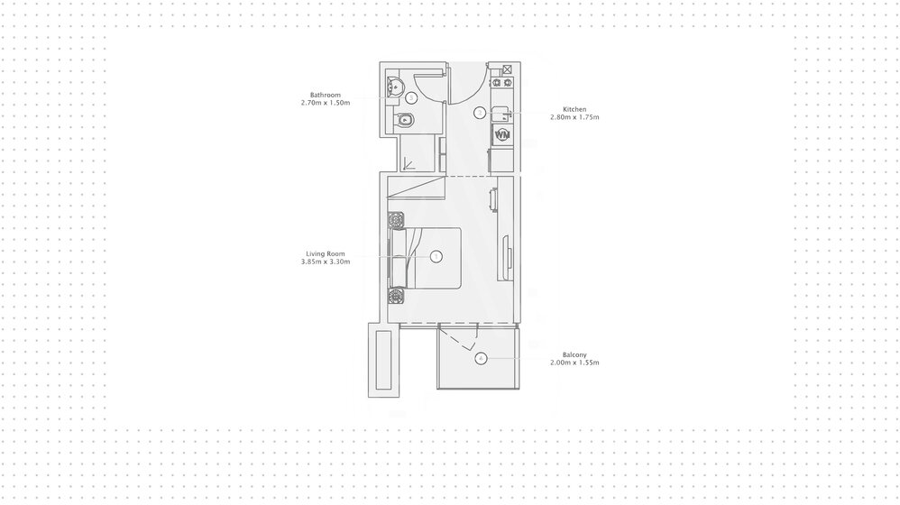 Apartments zum verkauf - Dubai - für 231.420 $ kaufen – Bild 17