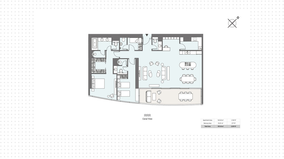 Купить недвижимость - 2 комнатные - Business Bay, ОАЭ - изображение 1