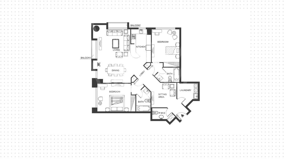 5375 stüdyo daire satın al - BAE – resim 13